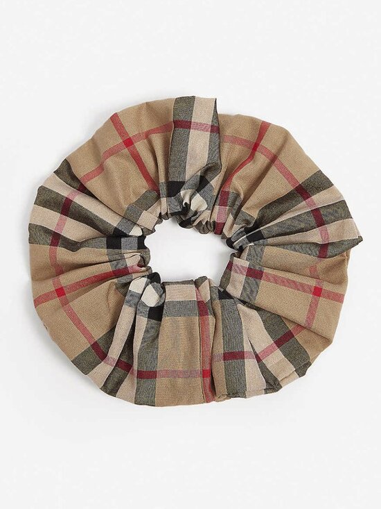 NWT Burberry Vintage Classic Check Hair Scrunchie main image 2